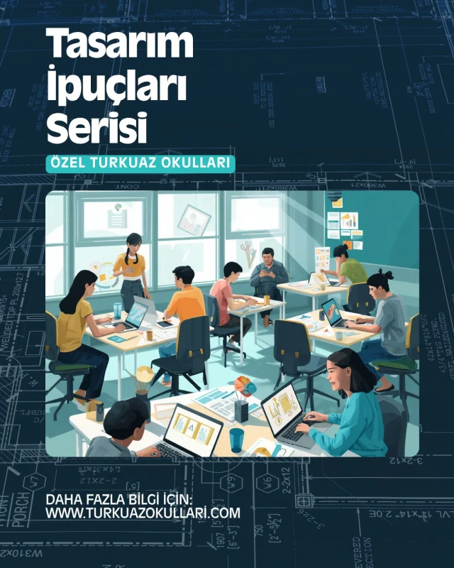 İyi bir tasarım, güzel görünmekten önce bir sorunu çözer. Peki nereden başlamalı?

👉 Önce sor: Kim kullanacak? Ne zaman? Nerede?
👉 Sonra tasarla: İhtiyacı anladıktan sonra kalem kağıda değsin.

Bu seri boyunca her hafta endüstriyel tasarımın temel ilkelerini paylaşacağız. Takipte kal! 🔔

📌 Seri: Tasarım İpuçları (1/5)
🏫 Turkuaz Teknoloji Lisesi
🌐 www.turkuazokullari.com

#Tasarımİpuçları #EndüstriyelTasarım #TurkuazTeknoloji #TurkuazOkulları #Tasarım #UXDesign #GeleceğiTasarla #EğitimdeÖncü #Teknoloji #LiseTercihi